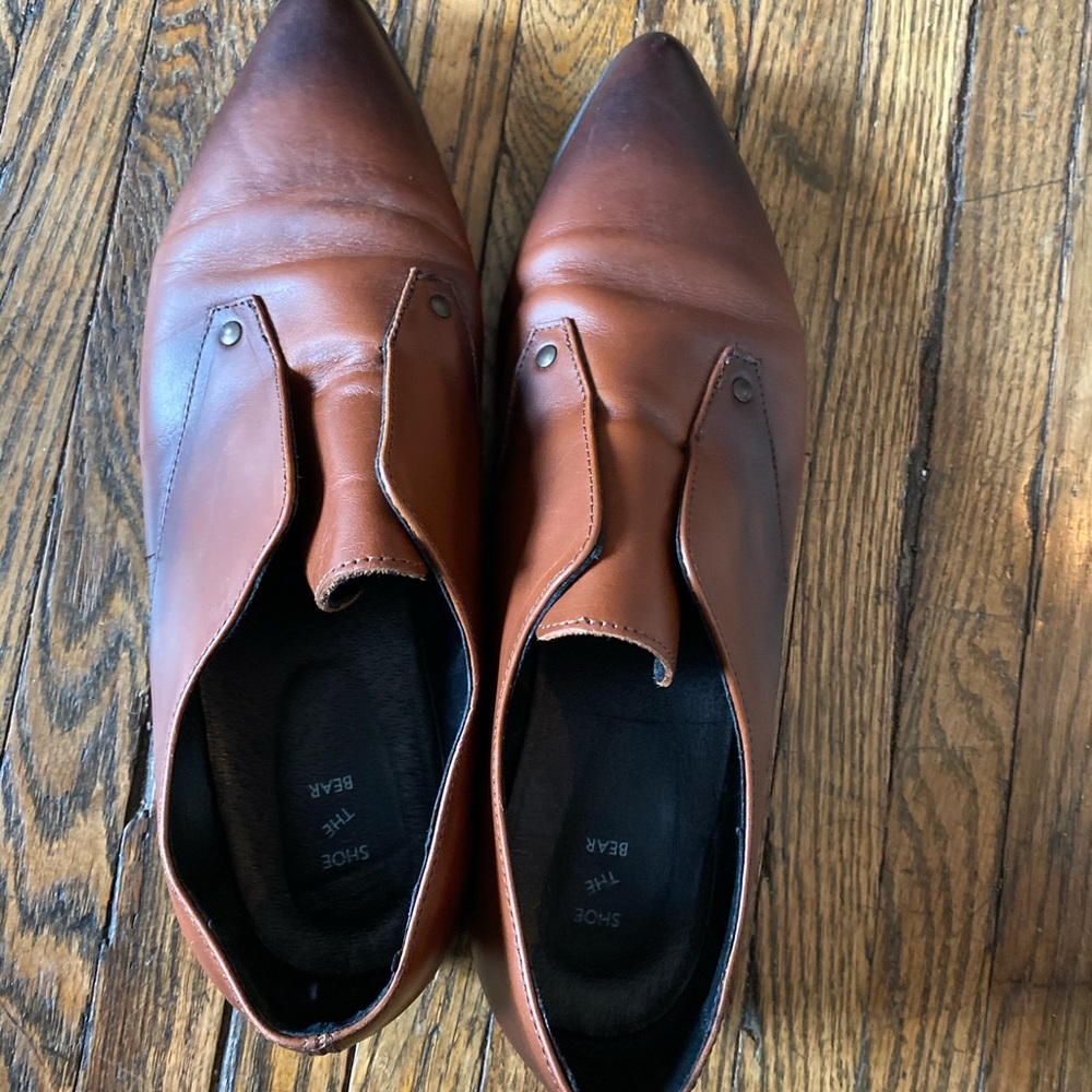 Shoe the bear brown leather loafers eu41